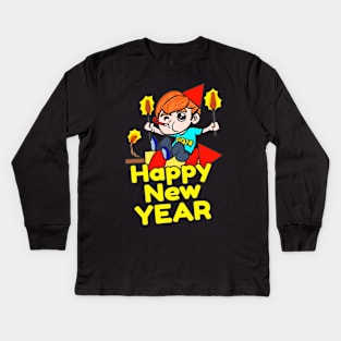 NEW YEAR'S EVE Kids Long Sleeve T-Shirt